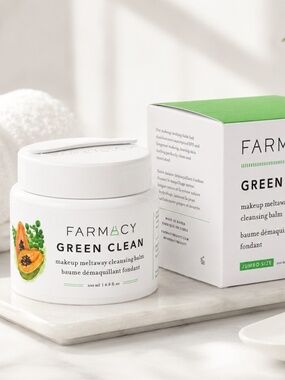Farmacy The Original Green Clean Cleansing Balm Jumbo 6.8 oz Limited Edition NIB